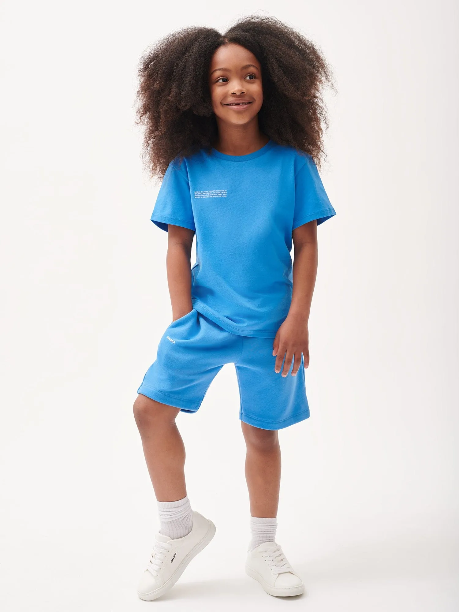 Kids' 365 Midweight T-shirt—geyser blue