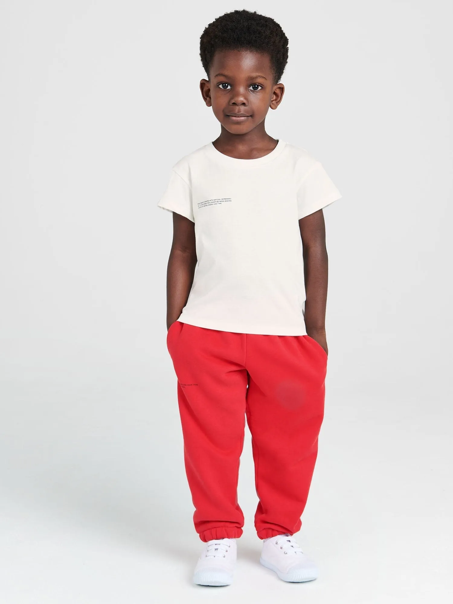 Kids' 365 Midweight T-shirt—off-white