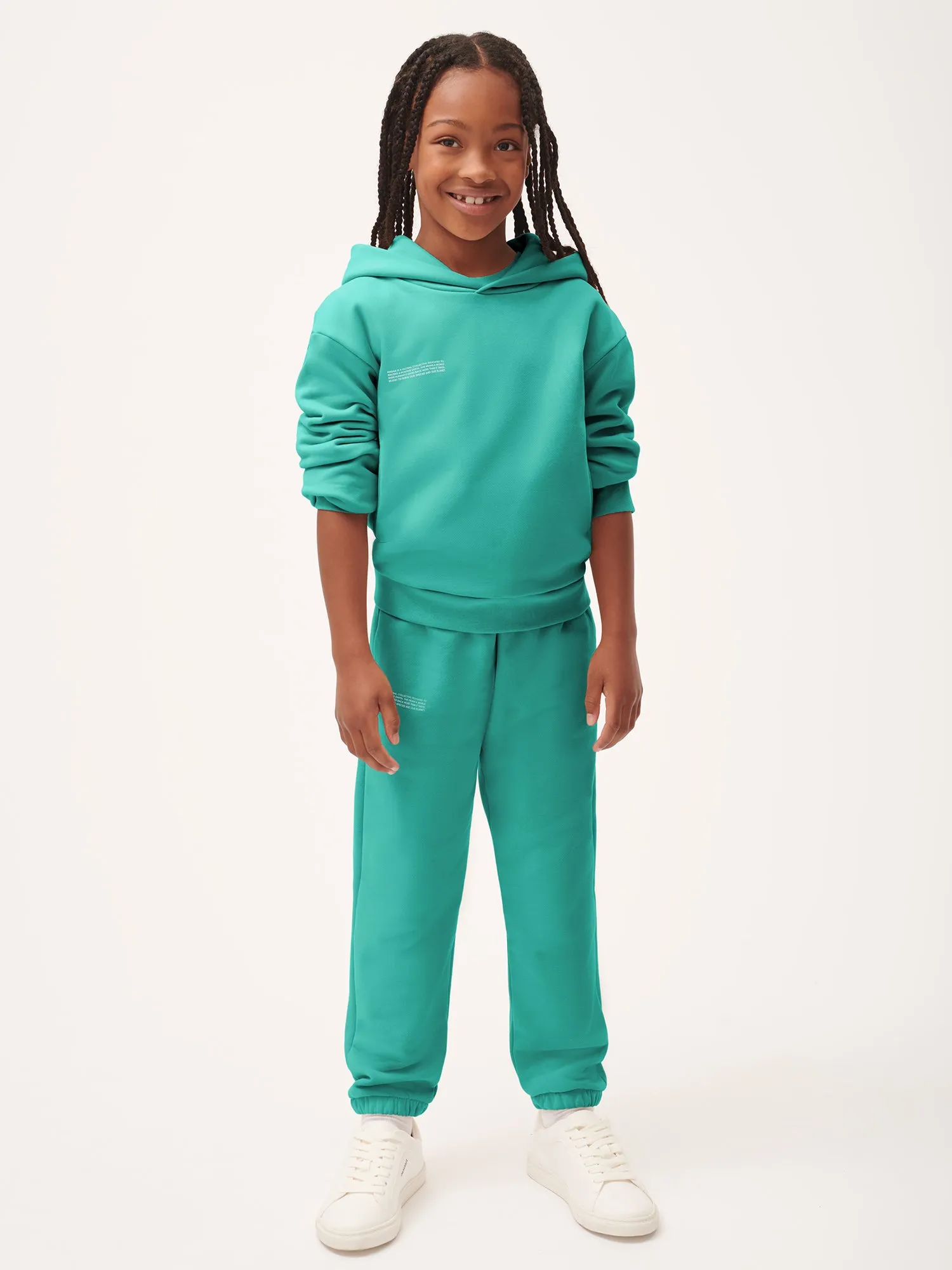 Kids' 365 Midweight Track Pants—Malachite Green
