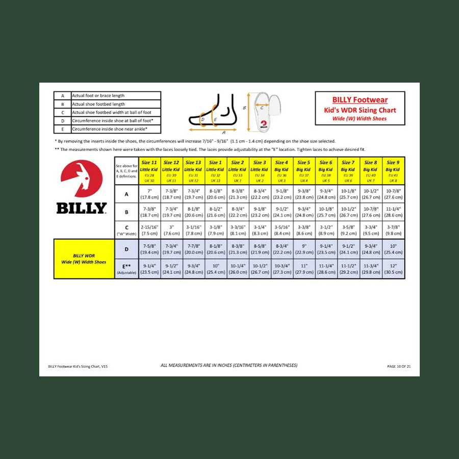 Kids' Billy Classic High Top