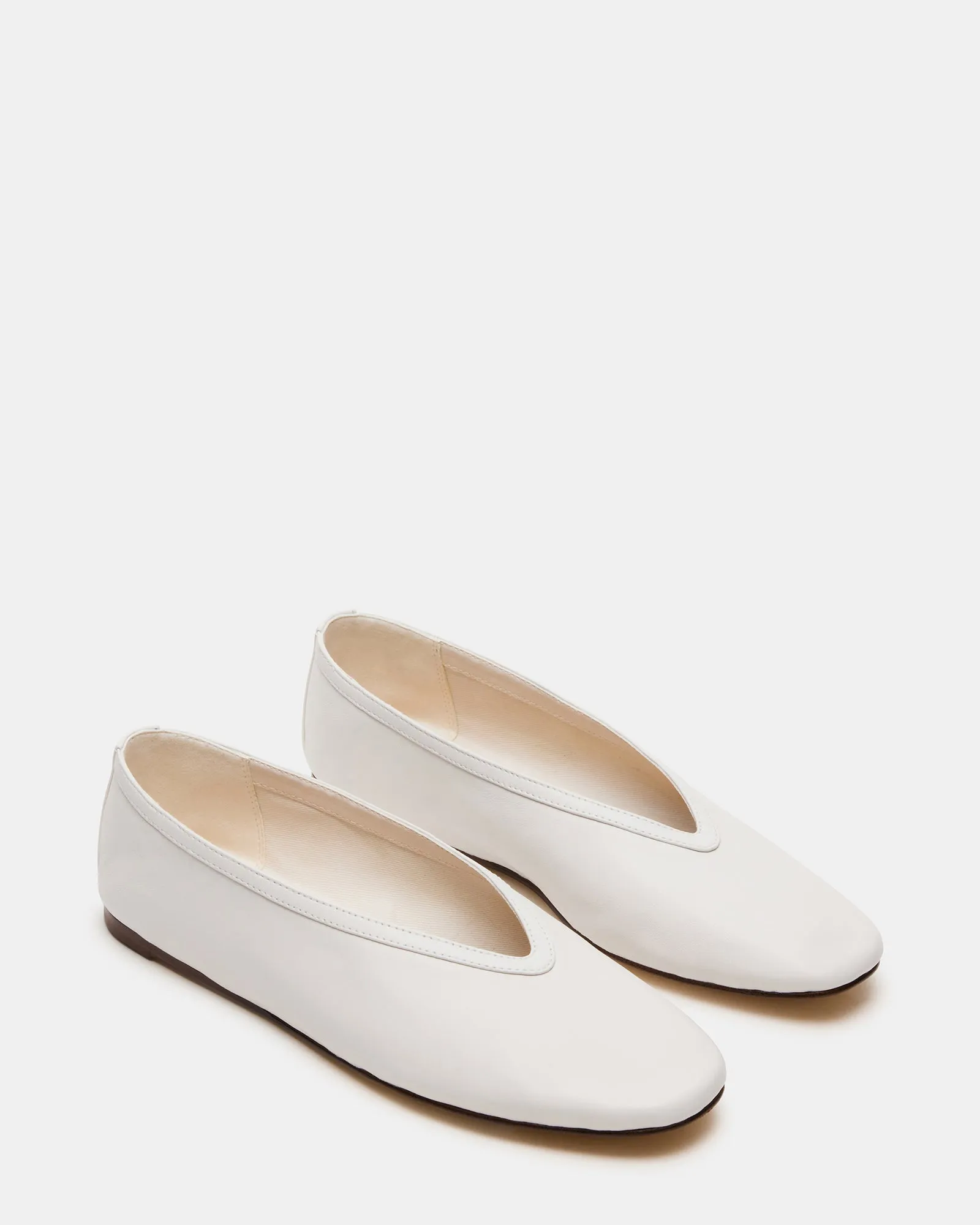 LENI WHITE LEATHER