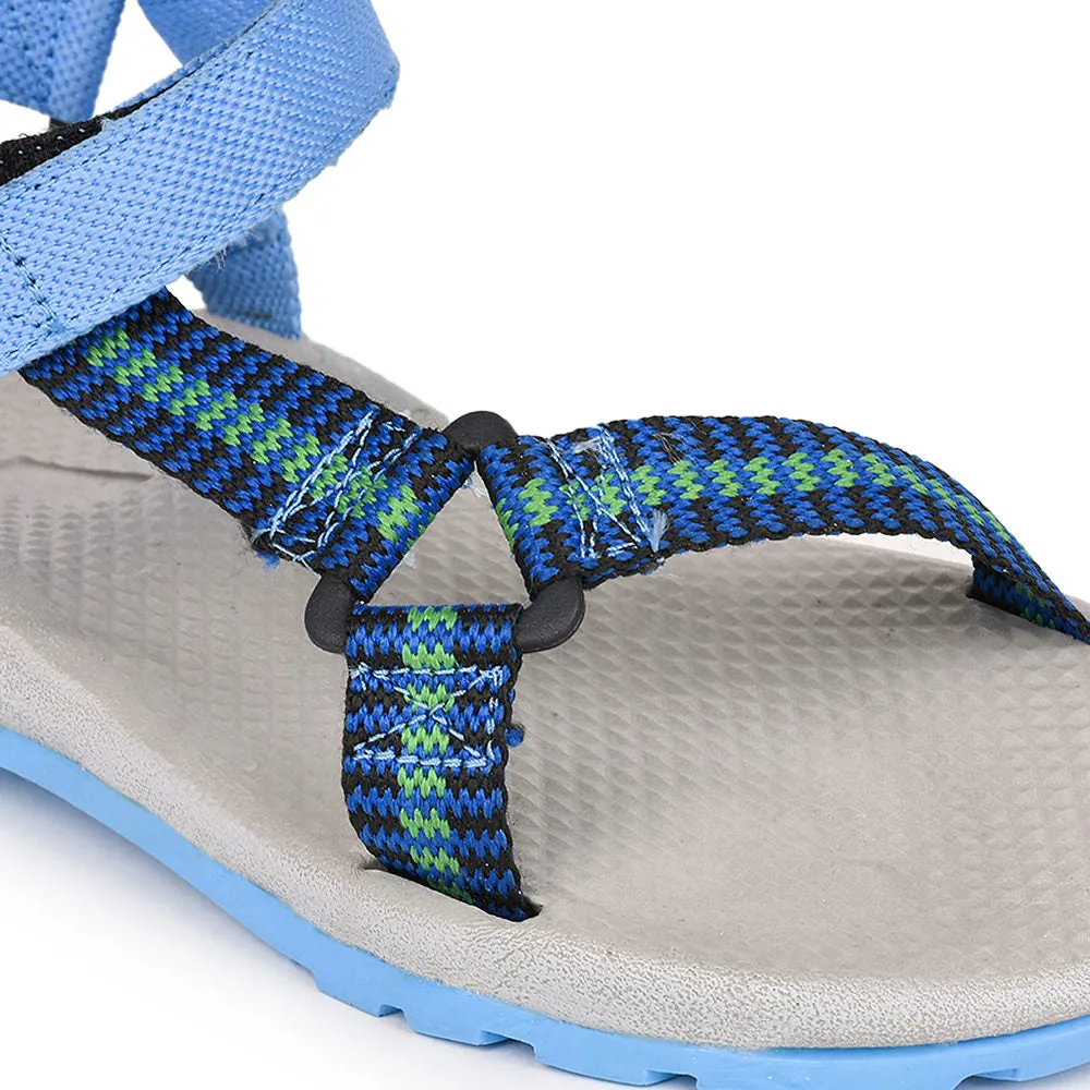 Lucy & Luke (Blue) Casual Sandal For Kids By Liberty
