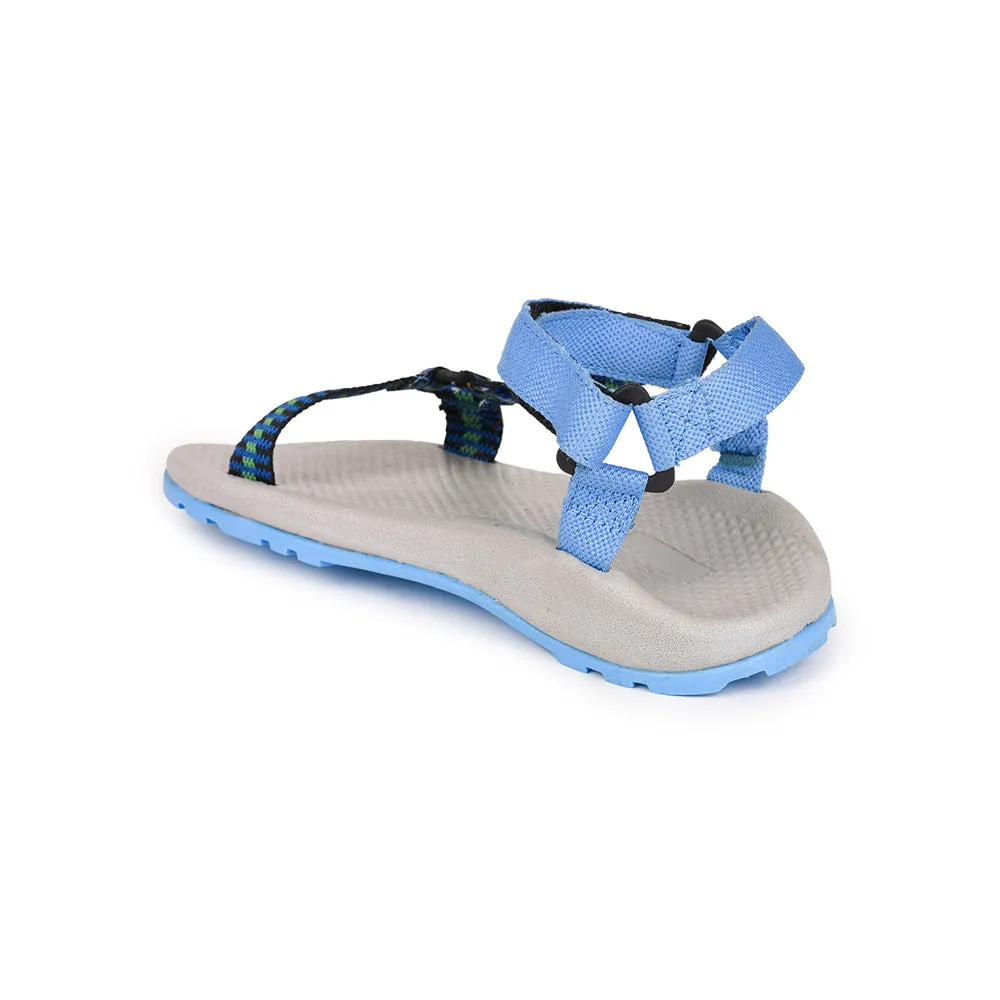 Lucy & Luke (Blue) Casual Sandal For Kids By Liberty