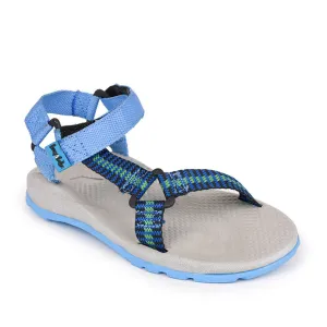 Lucy & Luke (Blue) Casual Sandal For Kids By Liberty