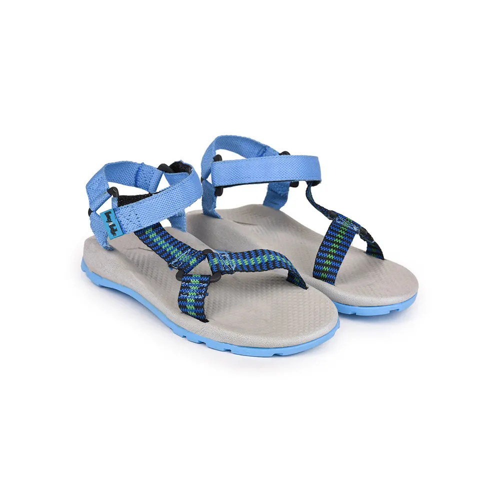Lucy & Luke (Blue) Casual Sandal For Kids By Liberty