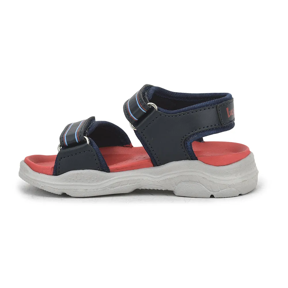 Lucy & Luke Navy Blue Casual Sandal For Kids RICKY-65E By Liberty