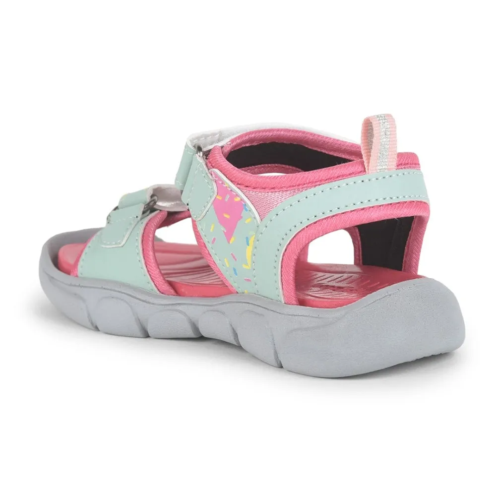 Lucy & Luke Pink Casual Sandal For Kids FLYNN-42 By Liberty