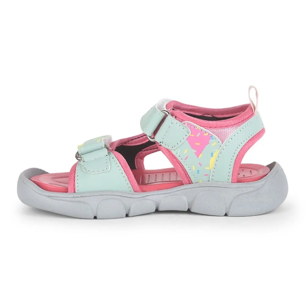 Lucy & Luke Pink Casual Sandal For Kids FLYNN-42 By Liberty