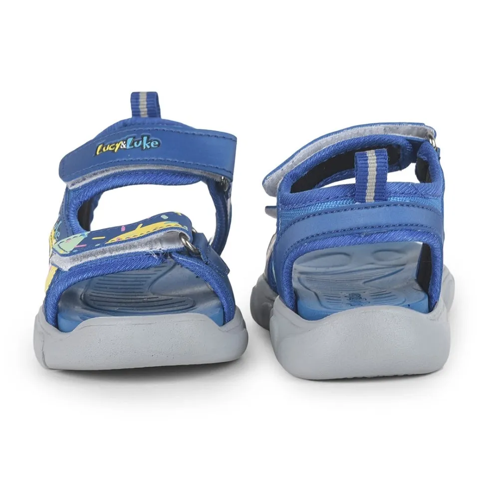 Lucy & Luke R.Blue Casual Sandal For Kids FLYNN-42 By Liberty