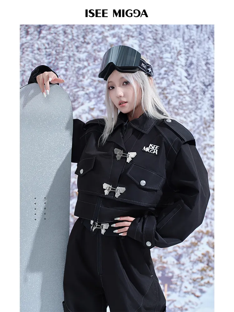 【Mechanical Butterfly】Ski Suit Men's and Women's 2024 New Snowboarding Suit