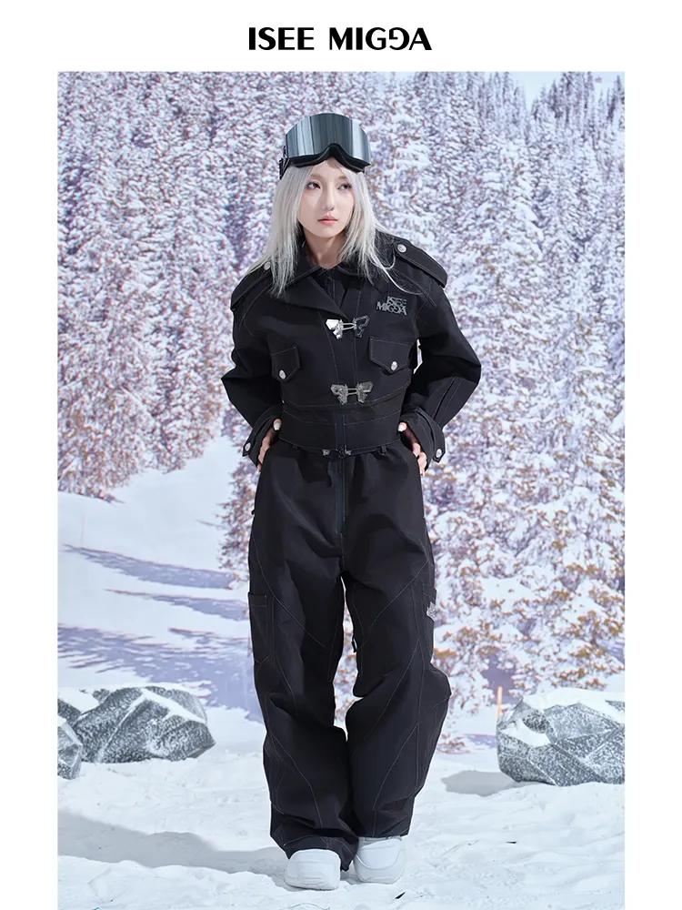 【Mechanical Butterfly】Ski Suit Men's and Women's 2024 New Snowboarding Suit
