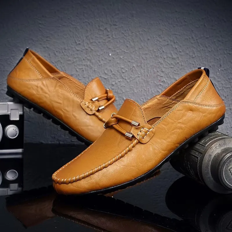 Men Casual Shoes Breathable Slip on Loafers
