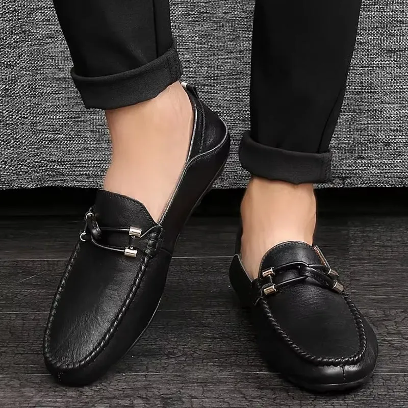 Men Casual Shoes Breathable Slip on Loafers
