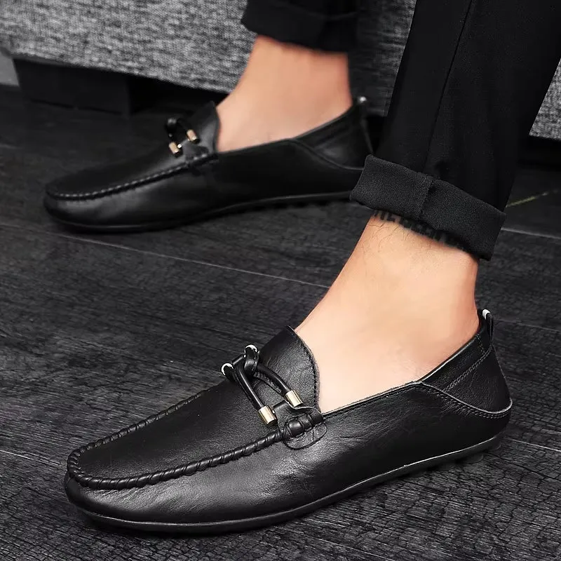 Men Casual Shoes Breathable Slip on Loafers