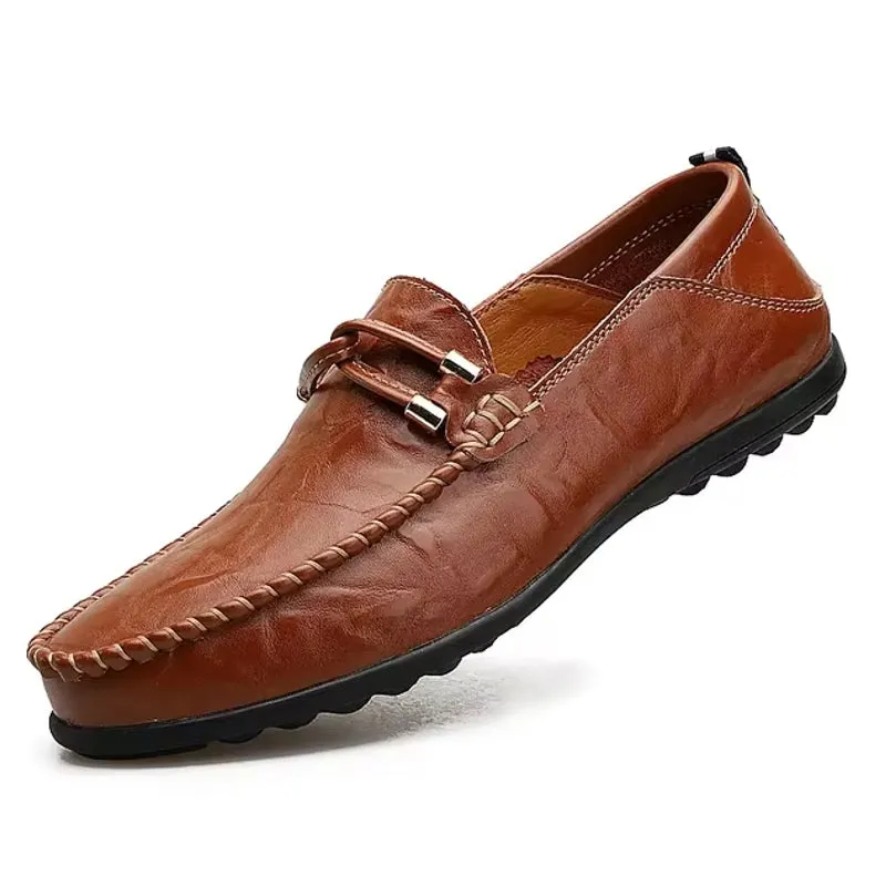 Men Casual Shoes Breathable Slip on Loafers