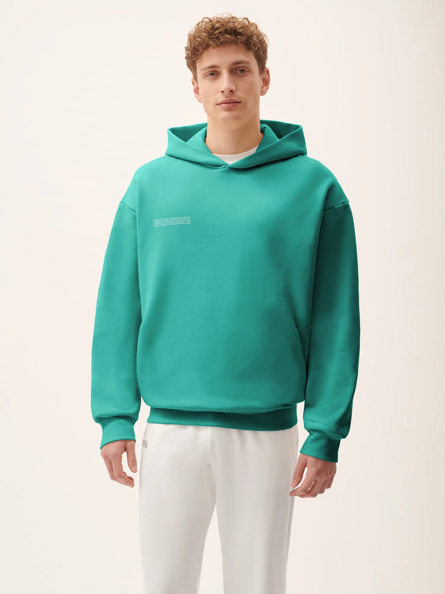 Mens 365 Midweight Hoodie—Malachite Green