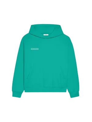 Mens 365 Midweight Hoodie—Malachite Green