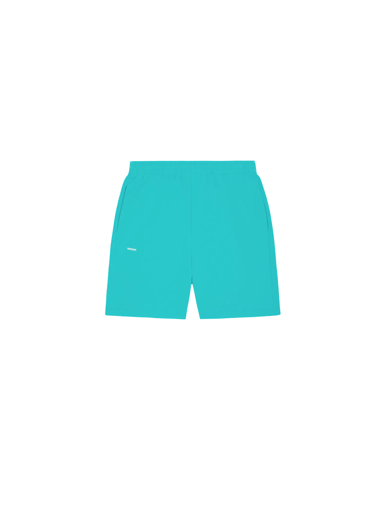 Mens 365 Midweight Mid Length Shorts—Ocean Turquoise