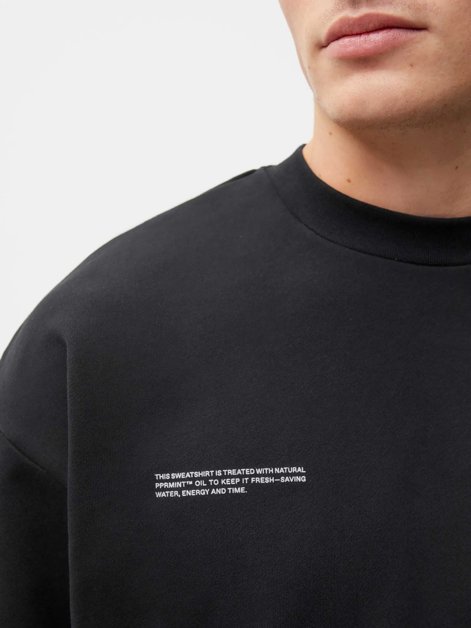 Mens 365 Midweight Sweatshirt—black