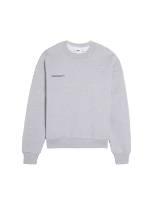 Mens 365 Midweight Sweatshirt—grey marl