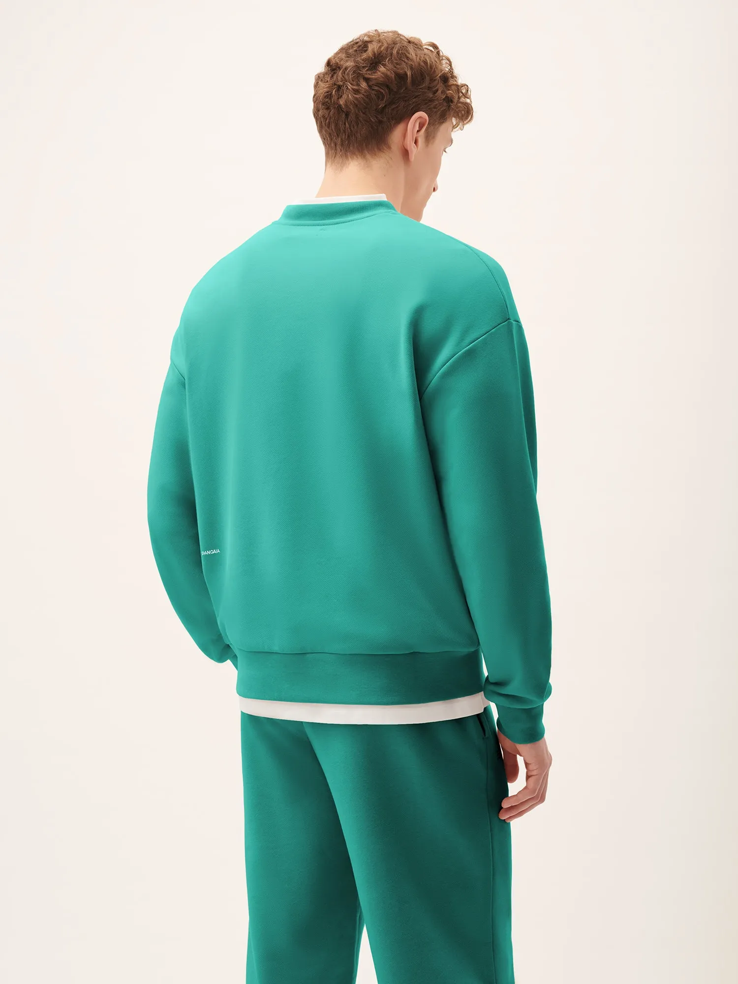 Mens 365 Midweight Sweatshirt—Malachite Green