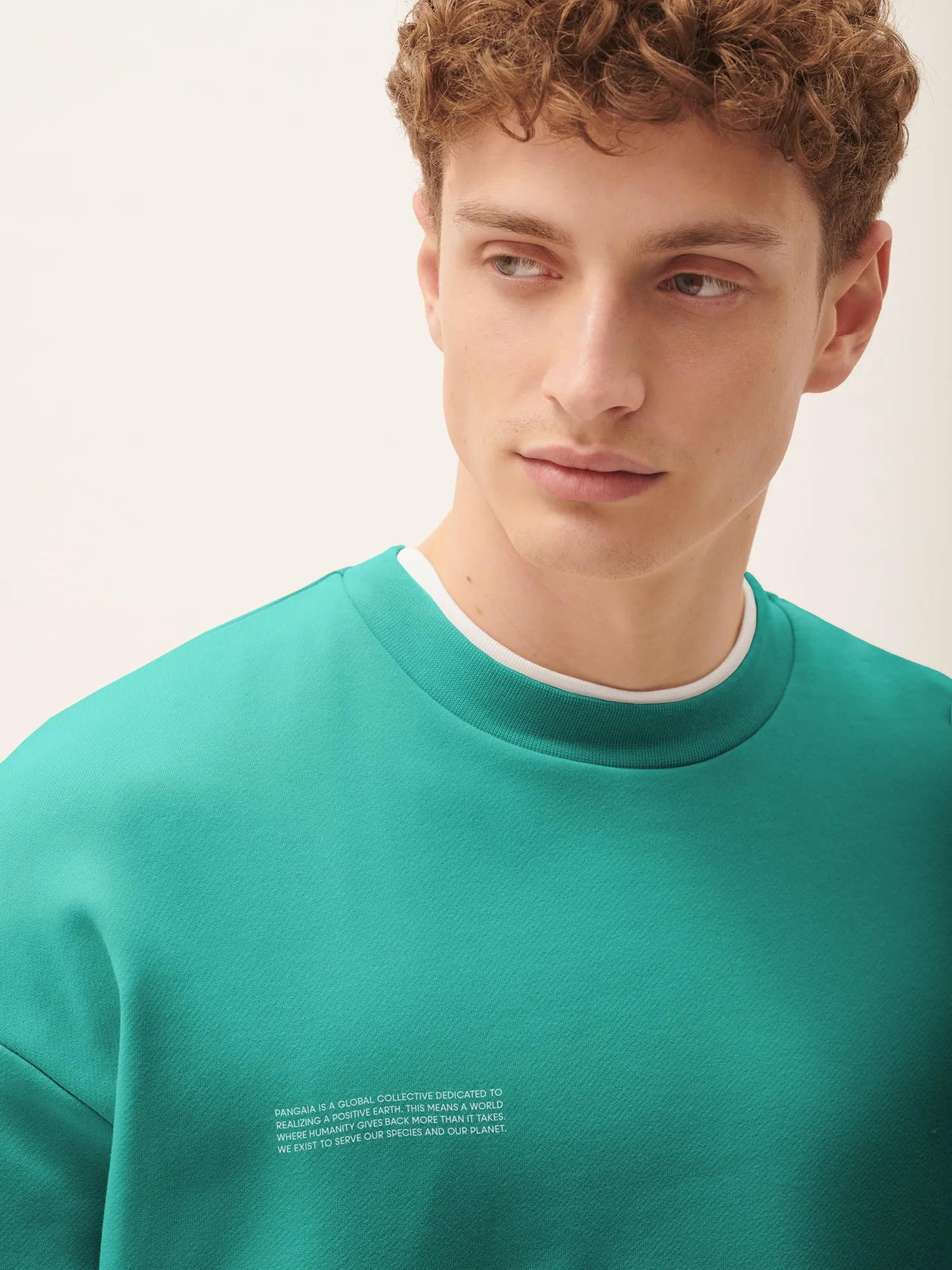 Mens 365 Midweight Sweatshirt—Malachite Green