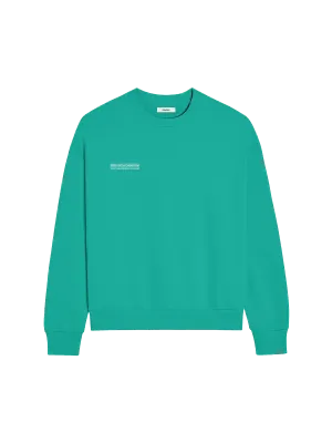 Mens 365 Midweight Sweatshirt—Malachite Green