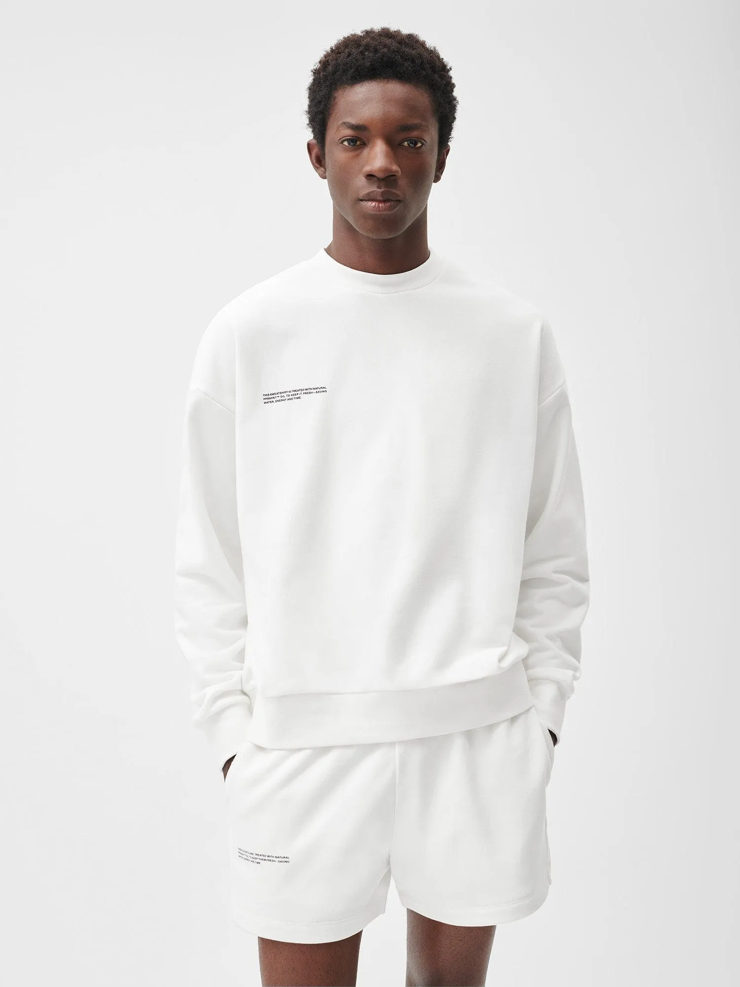 Mens 365 Midweight Sweatshirt—off-white