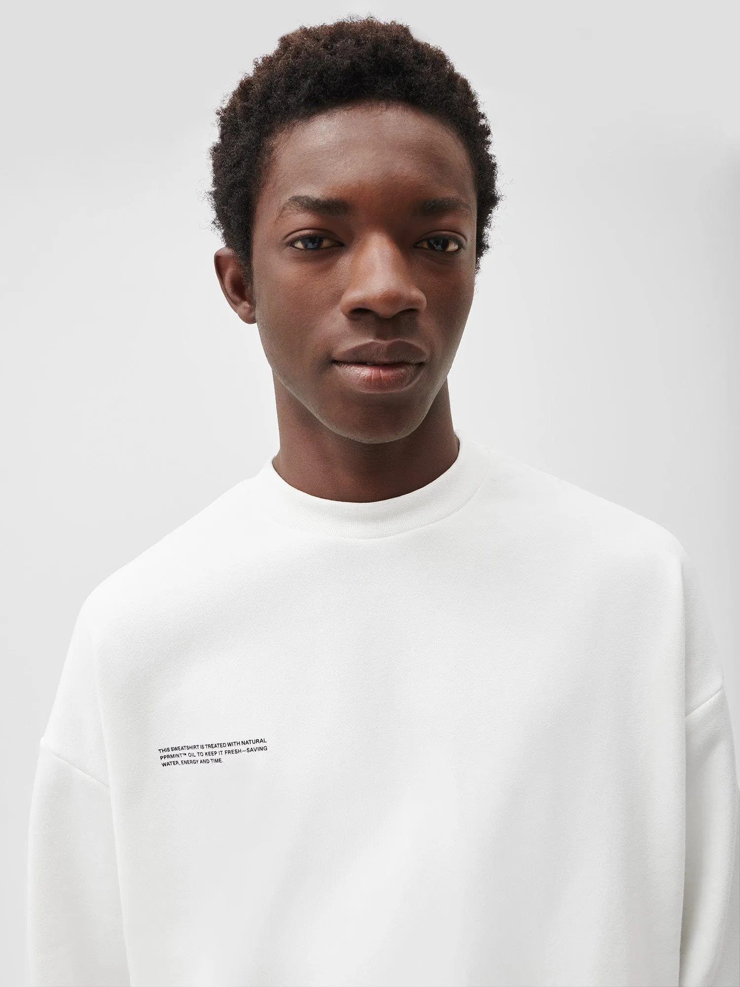 Mens 365 Midweight Sweatshirt—off-white