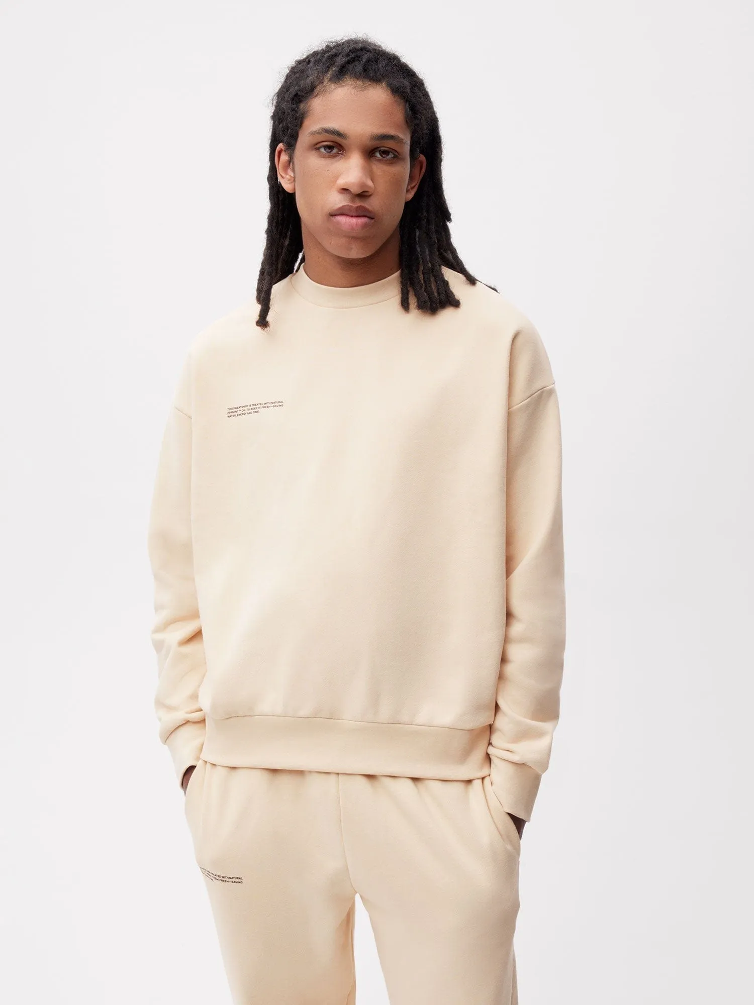 Mens 365 Midweight Sweatshirt—sand