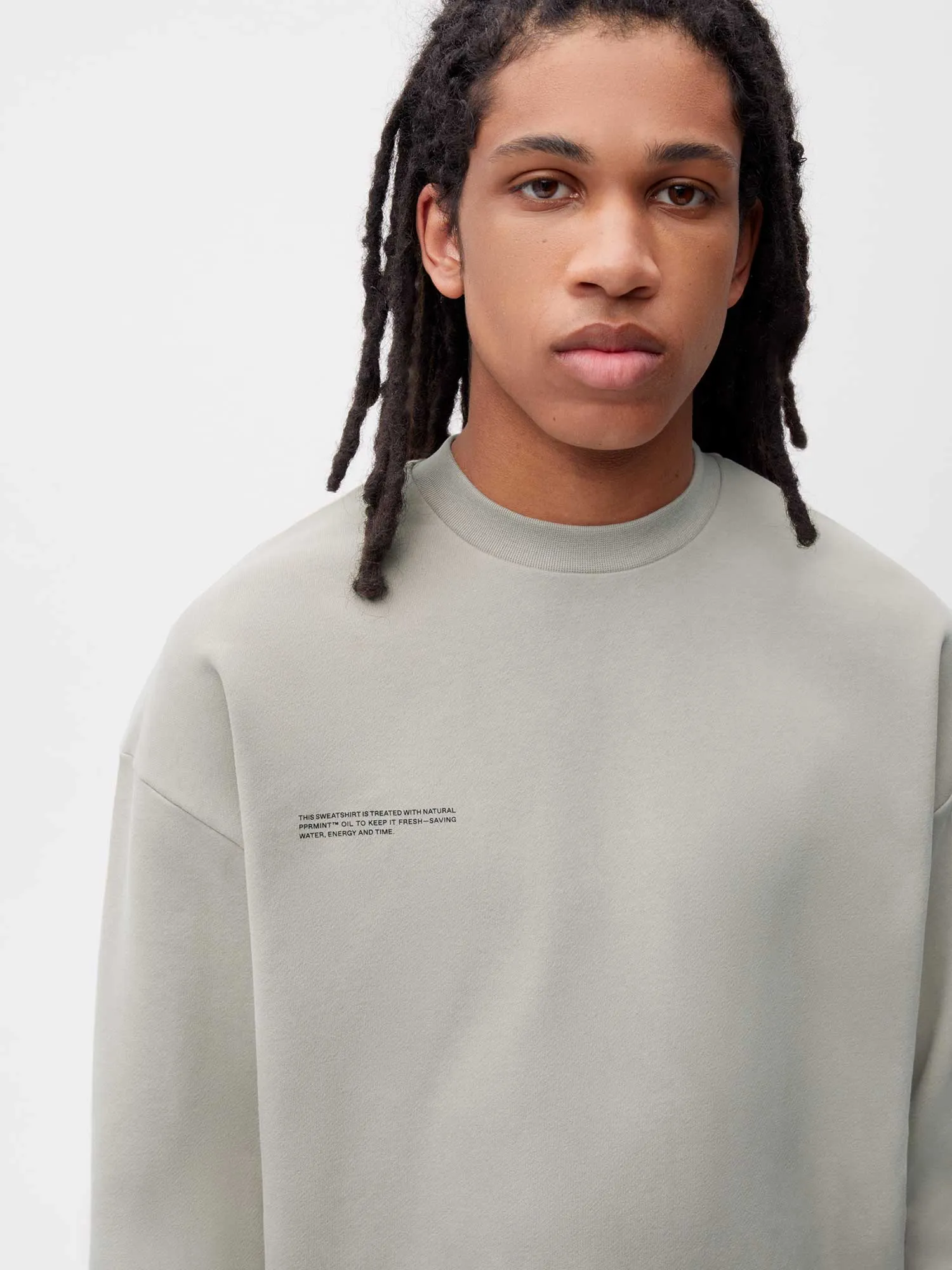 Mens 365 Midweight Sweatshirt—stone