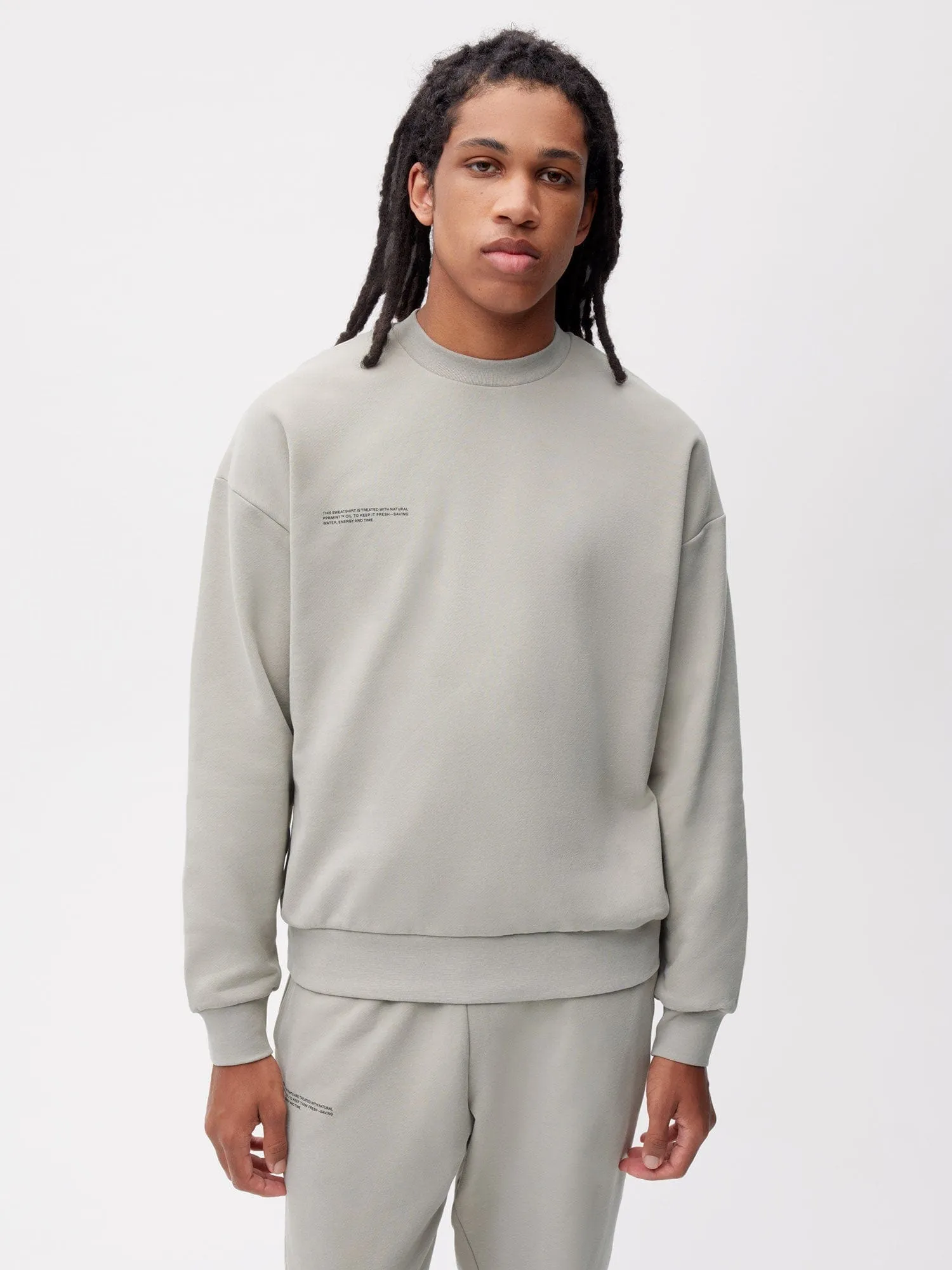 Mens 365 Midweight Sweatshirt—stone