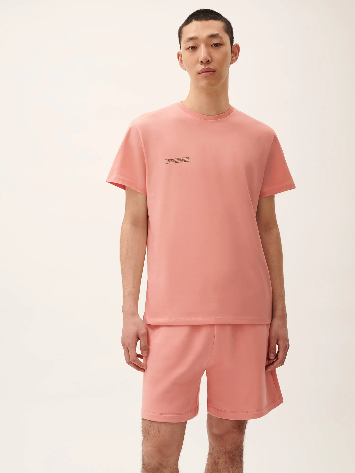 Mens 365 Midweight T-shirt—Dewy Rose
