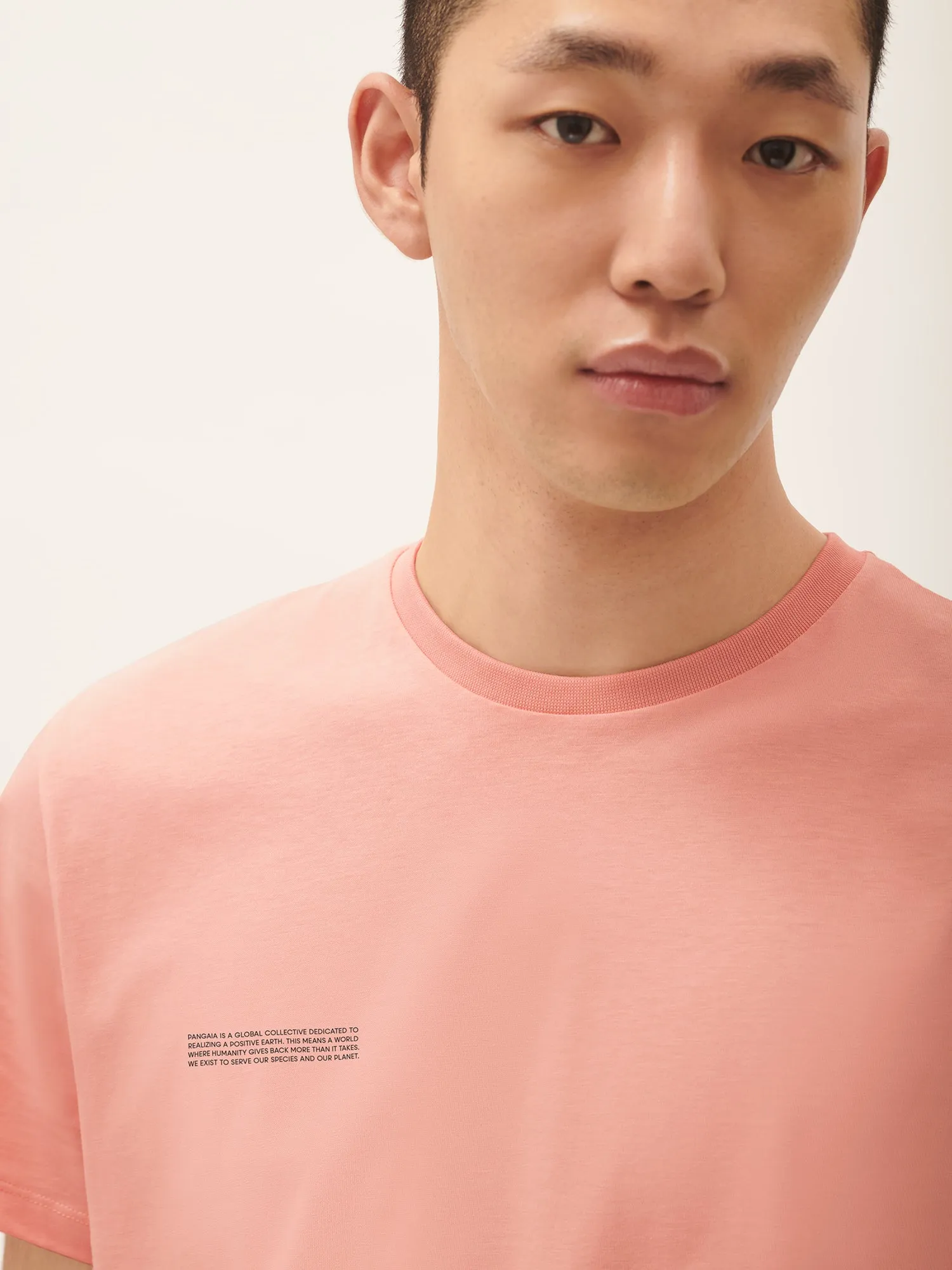 Mens 365 Midweight T-shirt—Dewy Rose