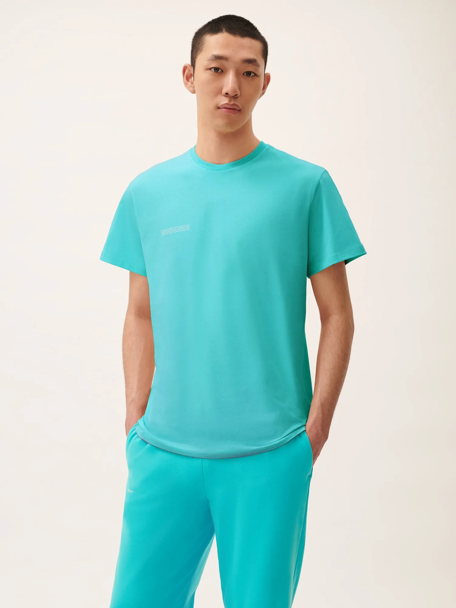 Mens 365 Midweight T-shirt—Ocean Turquoise