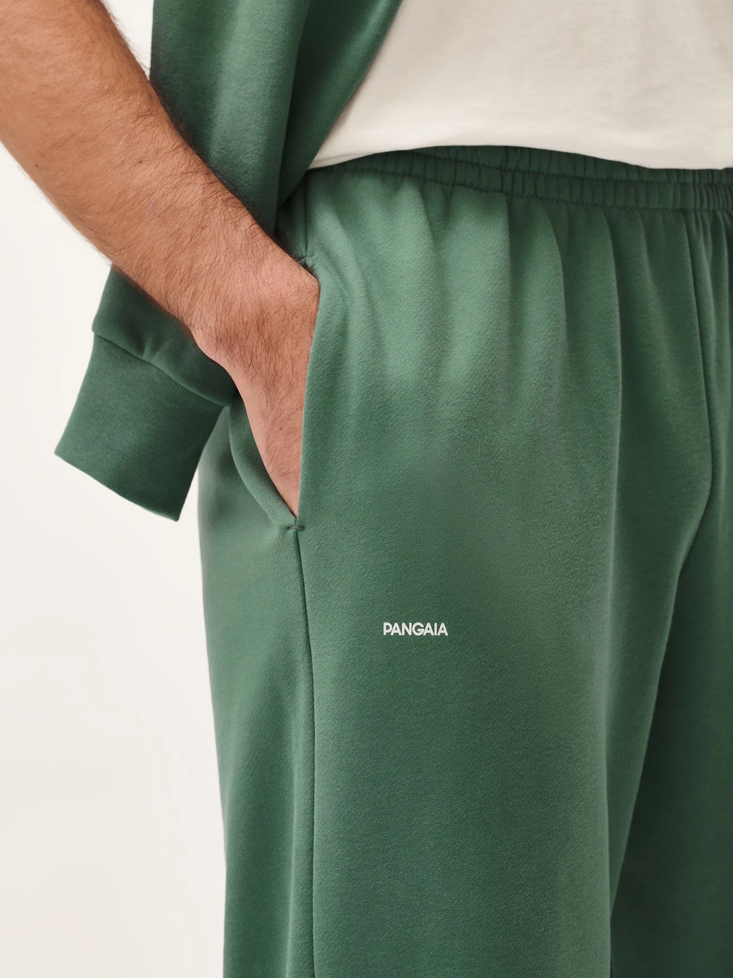 Mens 365 Midweight Track Pants—forest green
