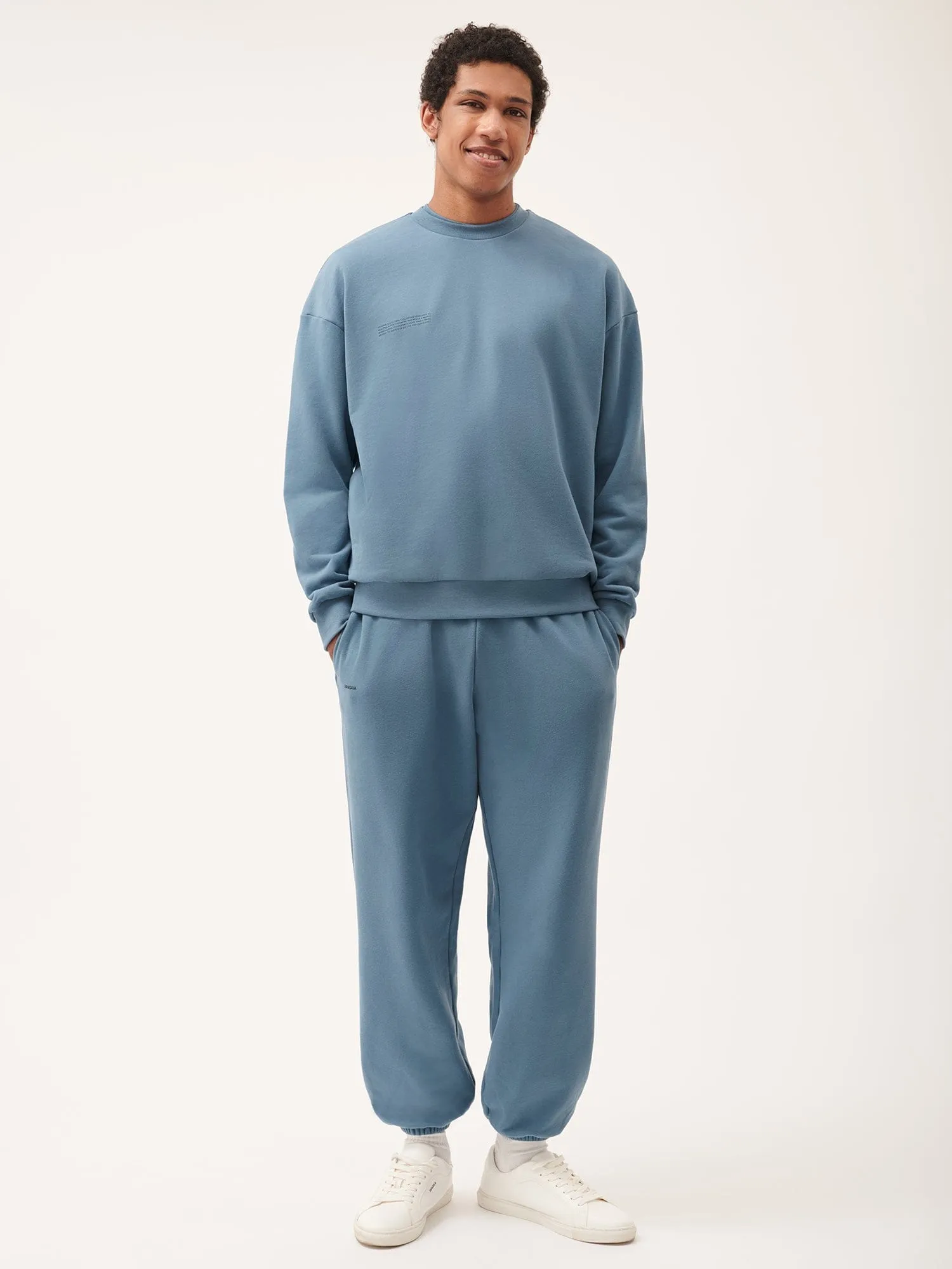 Mens 365 Midweight Track Pants—indigo blue