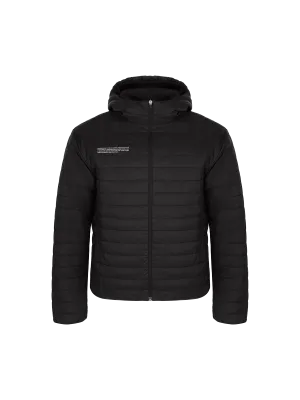 Mens Flower-Warmth Lite Jacket—Black