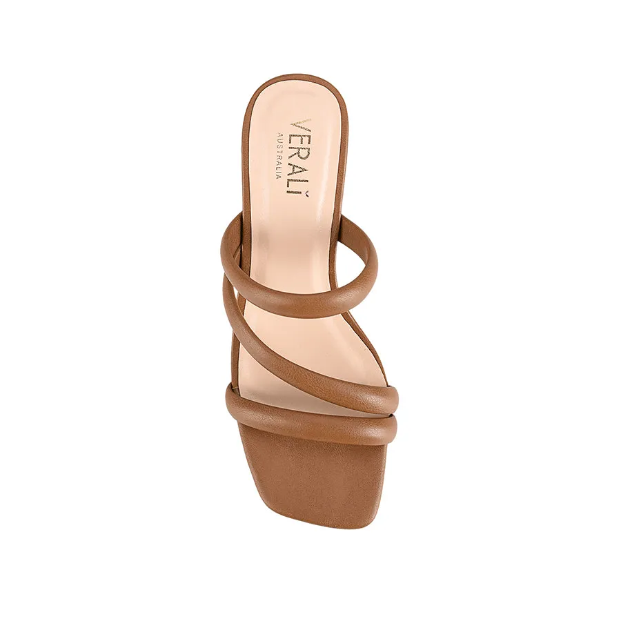 NaeNae Block Heel Sandals - Tan