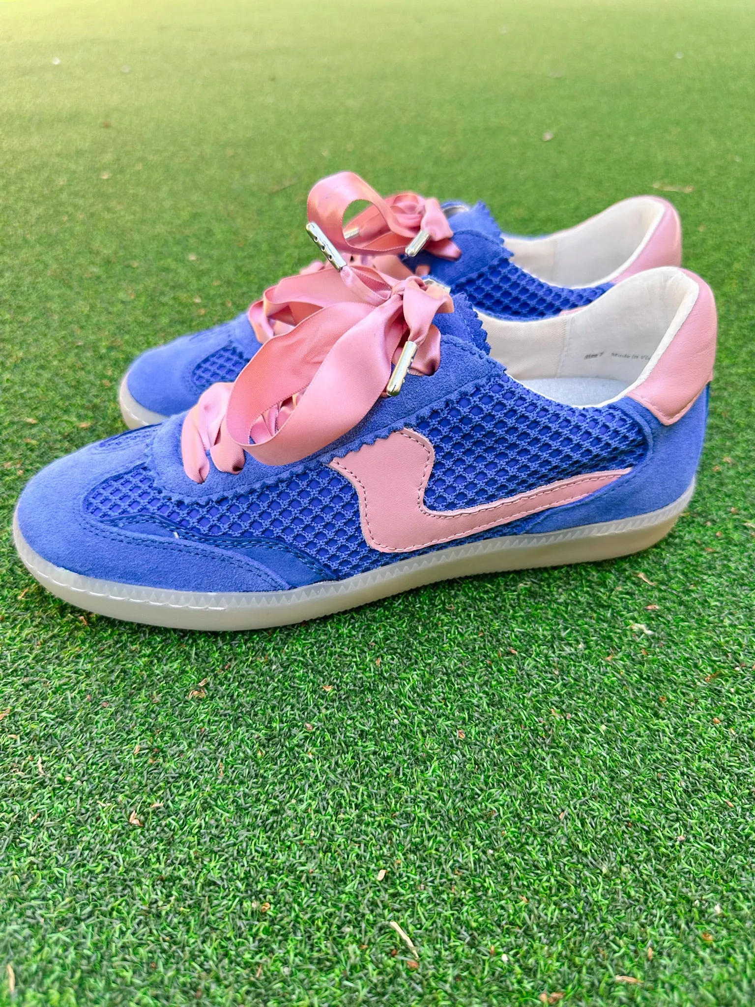 NOTICE MESH SNEAKER - ROYAL BLUE