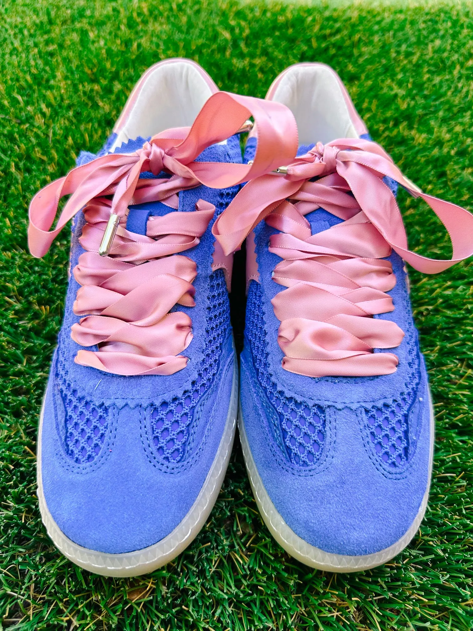 NOTICE MESH SNEAKER - ROYAL BLUE