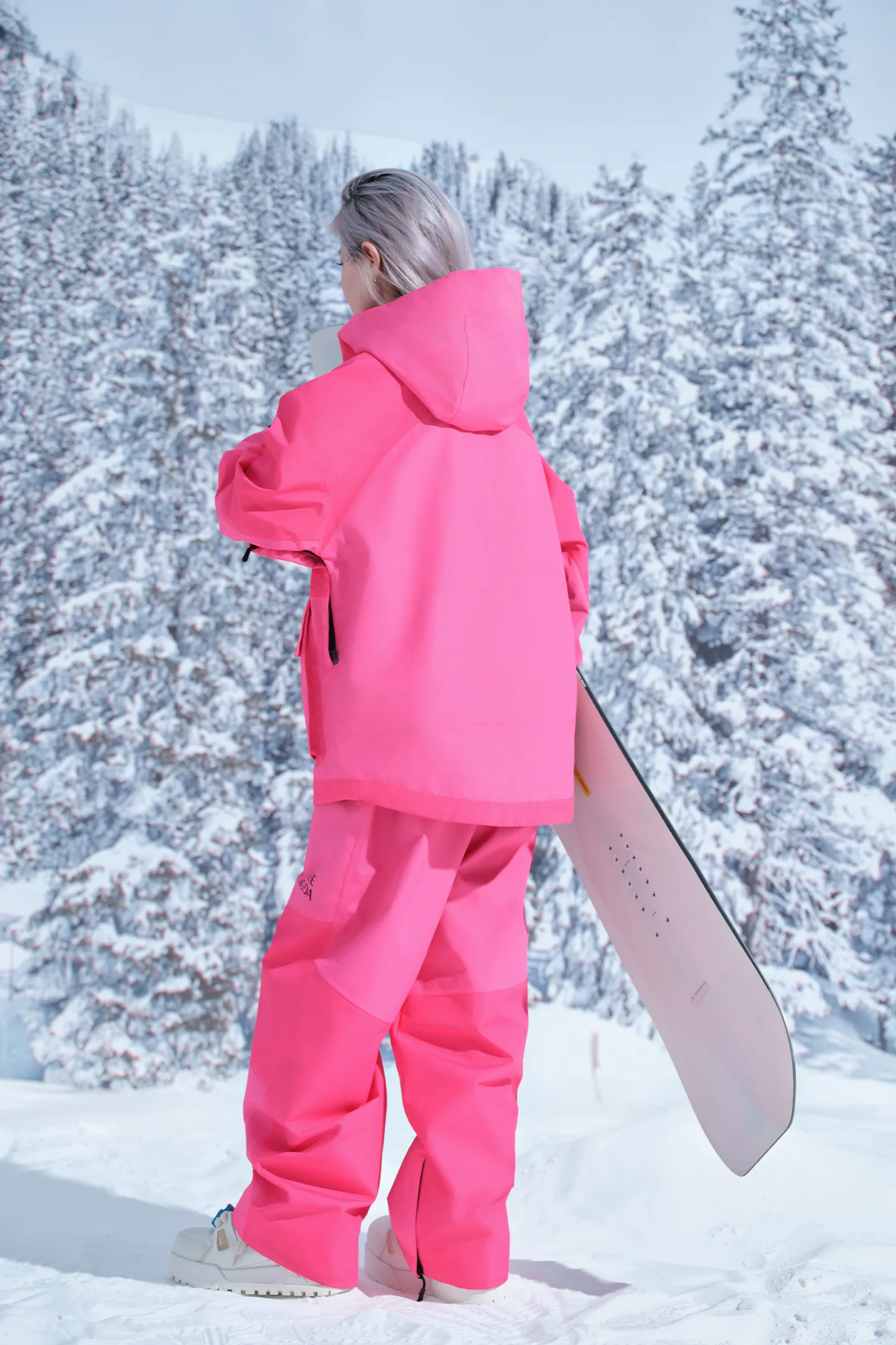 [Pink Mecha] Ski Suit Snowboard Suit