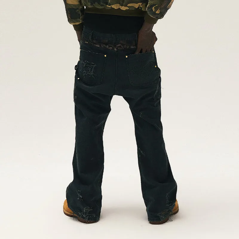 RAP STAR SERIES Ink Wash Jeans