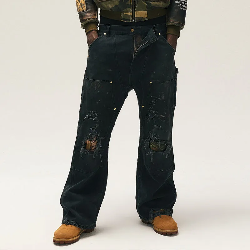 RAP STAR SERIES Ink Wash Jeans