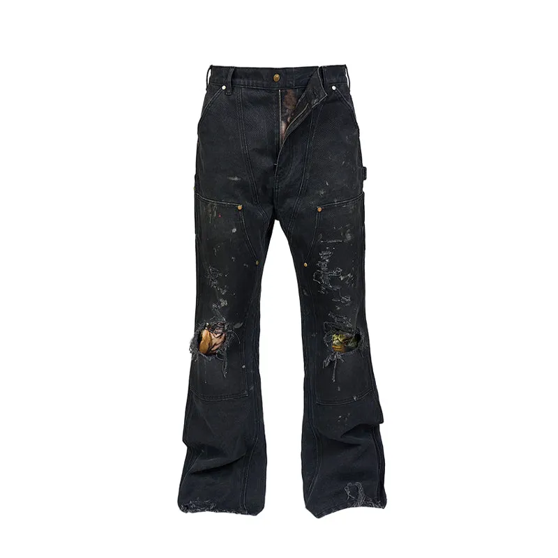 RAP STAR SERIES Ink Wash Jeans
