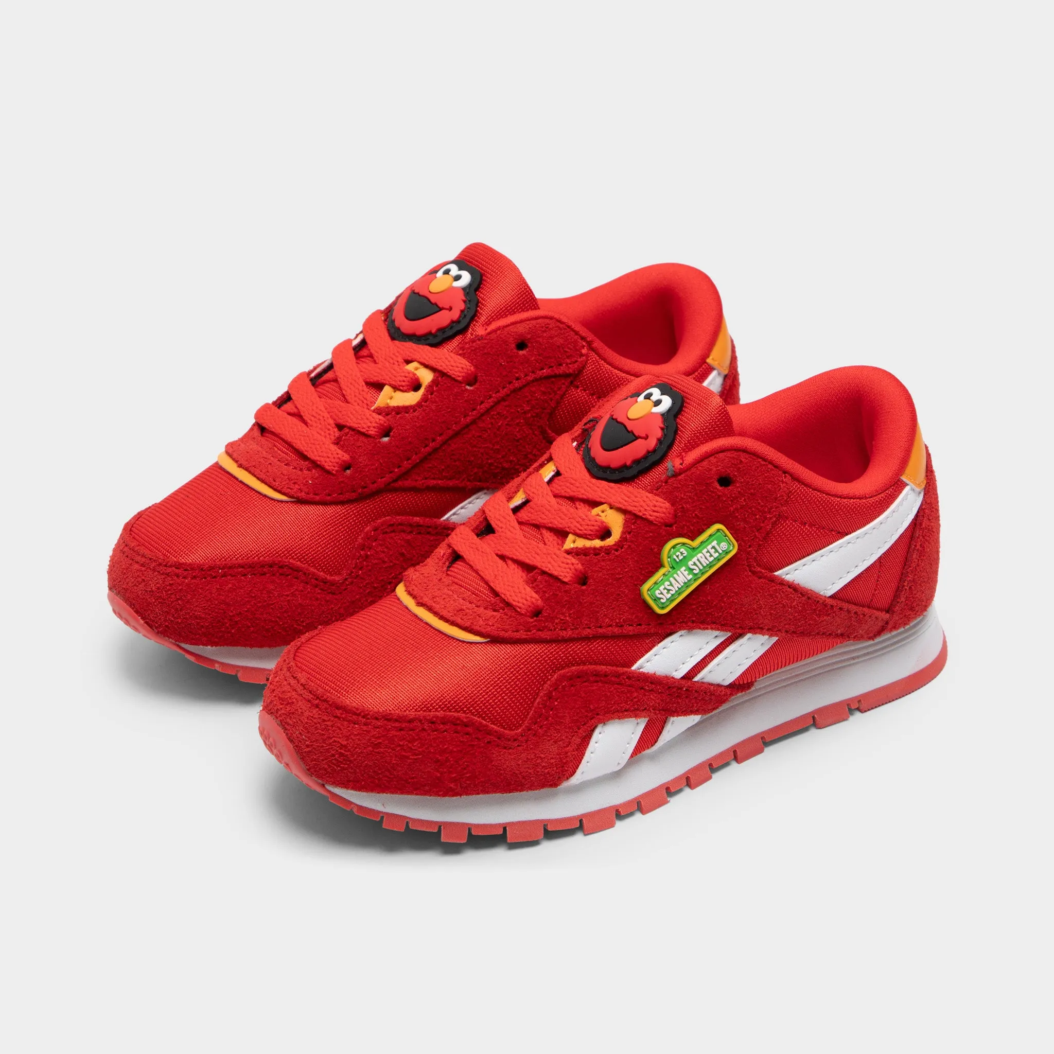 Reebok x Sesame Street Children's Classic Nylon Red / White - Orange