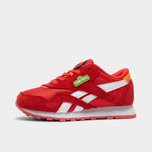 Reebok x Sesame Street Children's Classic Nylon Red / White - Orange