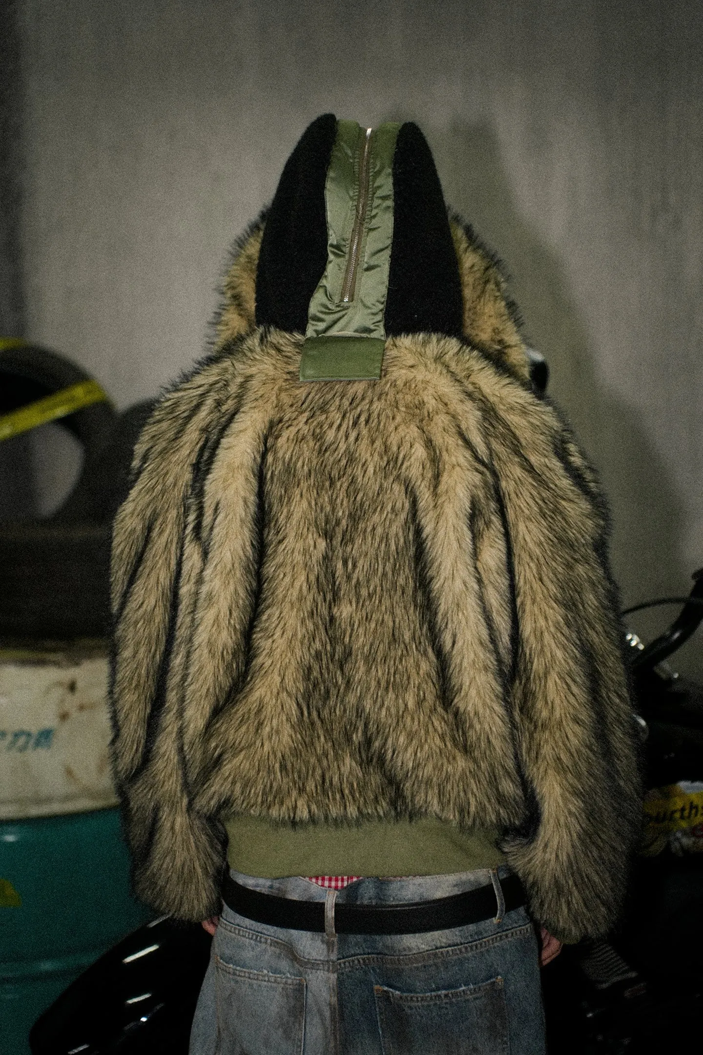 Rivet Fox Double-Sided Nylon Hood