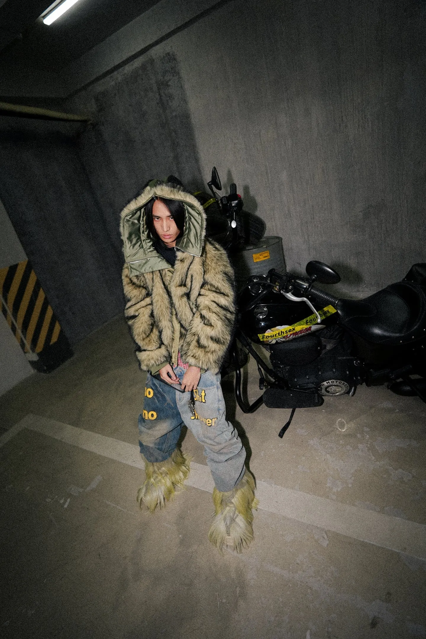 Rivet Fox Double-Sided Nylon Hood