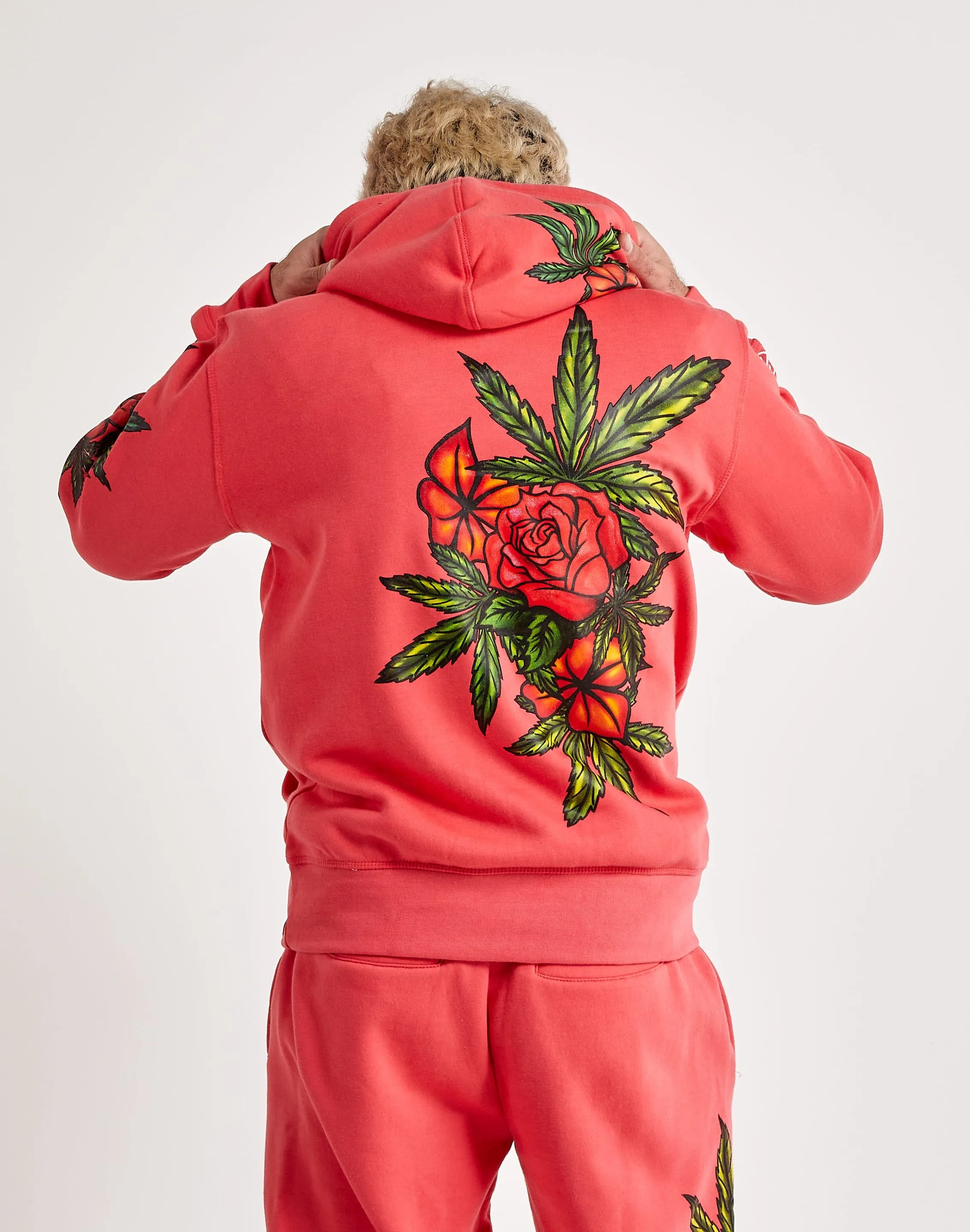 Runtz Floral Pullover Hoodie